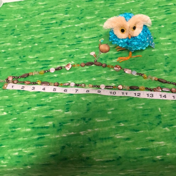 🌺NEW ITEM🌺925 SILVER CLASP ART GLASS NECKLACE - Picture 11 of 13